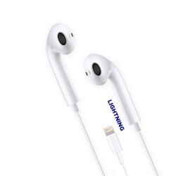 Polosmart PBS226 Lightning Kablolu Kulak İçi Kulaklık Beyaz - Polosmart