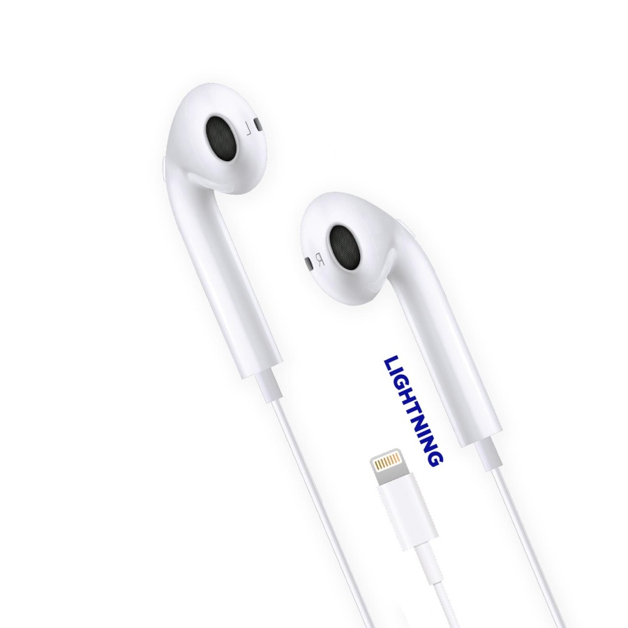 Polosmart PBS226 Lightning Kablolu Kulak İçi Kulaklık Beyaz - 1