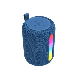 Polosmart PBS228 Işıklı Taşınabilir Kablosuz Bluetooth Speaker Hoparlör 1200 mAh Navy - 2