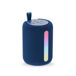 Polosmart PBS228 Işıklı Taşınabilir Kablosuz Bluetooth Speaker Hoparlör 1200 mAh Navy - Polosmart