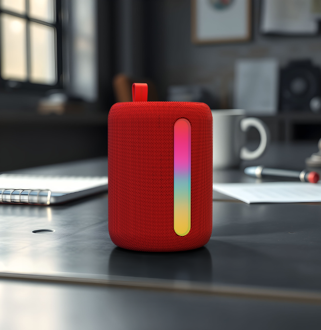 Polosmart PBS228 Kablosuz Speaker-Kırmızı - 1
