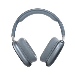 Polosmart PBS229 Kablosuz Bluetooth Şarjlı AUX TF Kart Girişli Kılıflı Kulak Üstü Kulaklık Mavi - 2
