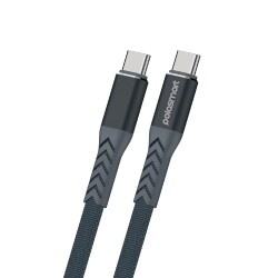 Polosmart PBS405 Type-C to Type-C Şarj ve Data Kablosu Siyah - 1