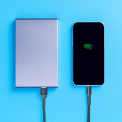 Polosmart PBS408 Lightning Şarj ve Data Kablosu 1.2 Metre Gri - 2