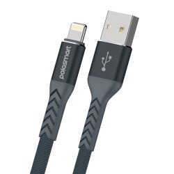 Polosmart PBS408 Lightning Şarj ve Data Kablosu 1.2 Metre Gri - Polosmart