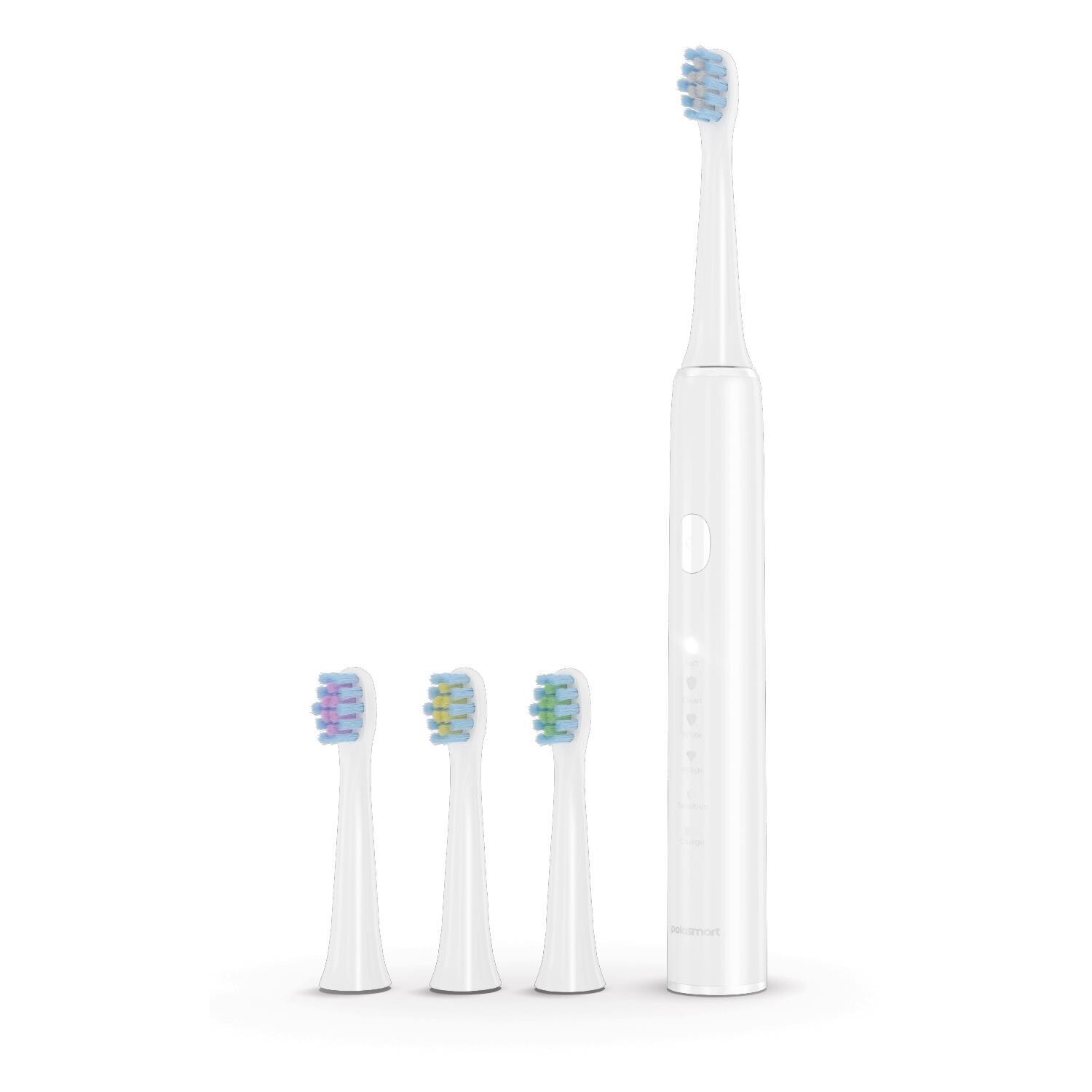 Polosmart PBS514 Şarjlı Diş Fırçası Beyaz - Polosmart