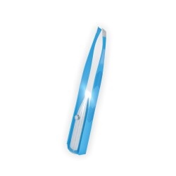 Polosmart PBS515 Paslanmaz Çelik Ergonomik İnce Uçlu Kaş Şekillendirici Led Işıklı Cımbız Mavi - 1