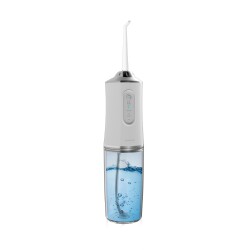 Polosmart PBS702 Şarjlı Ağız Duşu 3 Modlu 4 Yedek Başlık IPX6 Su Geçirmez Type-C Şarjlı Beyaz - Polosmart