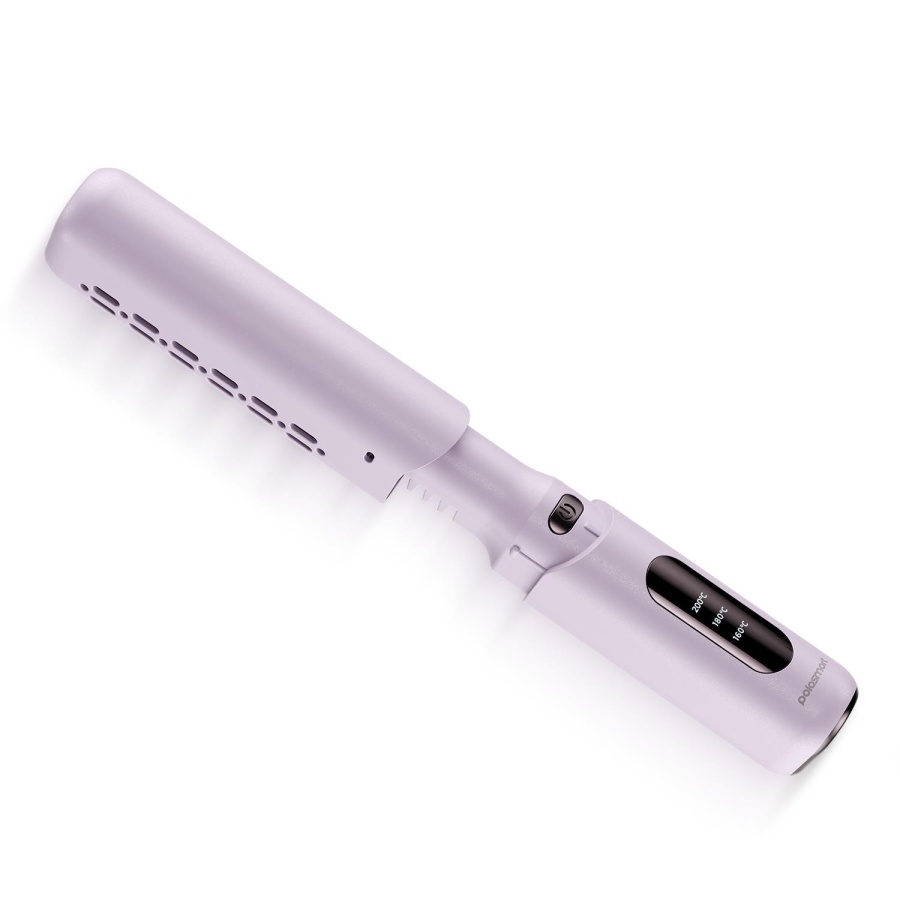 Polosmart PBS708 Şarjlı Mini Düzleştirici Tarak 2000mAh Lila - 2
