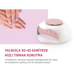 Polosmart PBS800 UV Işıklı Hızlı Oje Kurutucu Pembe - 3