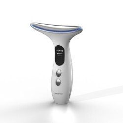 Polosmart PBS816 Şarjlı Dijital Ekranlı 3 Kademeli Yüz & Boyun Bakım Cihazı Beyaz - Polosmart