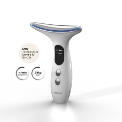 Polosmart PBS816 Şarjlı Dijital Ekranlı 3 Kademeli Yüz & Boyun Bakım Cihazı Beyaz - 2