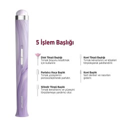 Polosmart PBS817 Işıklı 5 Başlıklı Manikür Pedikür Seti - 3