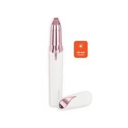 Polosmart PBS819 Pilli Led Aydınlatmalı Kaş Düzeltme Cihazı Pembe - Polosmart