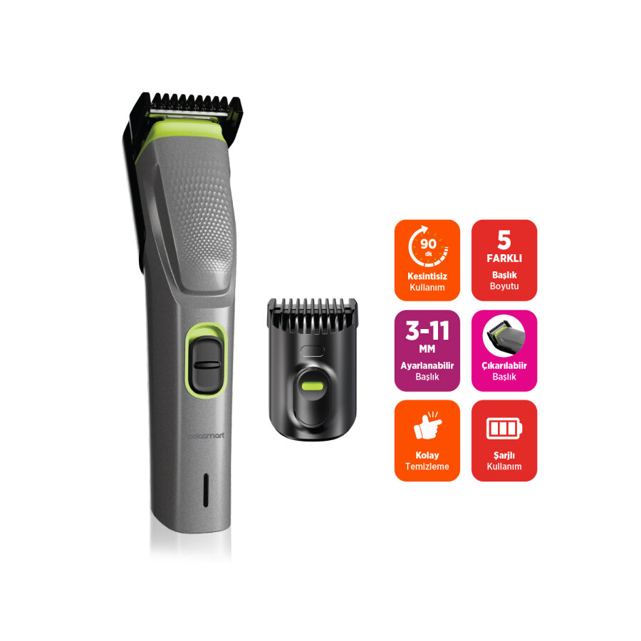 Polosmart PBS901 Saç Sakal Düzeltme Cihazı - 2