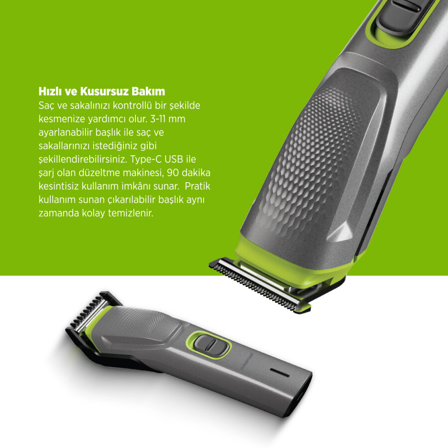 Polosmart PBS901 Saç Sakal Düzeltme Cihazı - 5