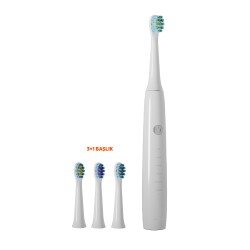 Polosmart PBS904 Şarjlı 5 Modlu 4 Başlıklı Diş Fırçası Beyaz - 2