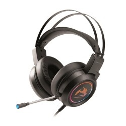 Polosmart PGM05 Phoenix 7.1 Gaming Kablolu Kulaküstü Kulaklık Siyah - 1
