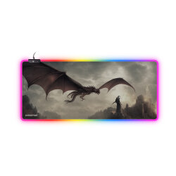 Polosmart PGM21 RGB Işıklı Mouse Pad - Polosmart