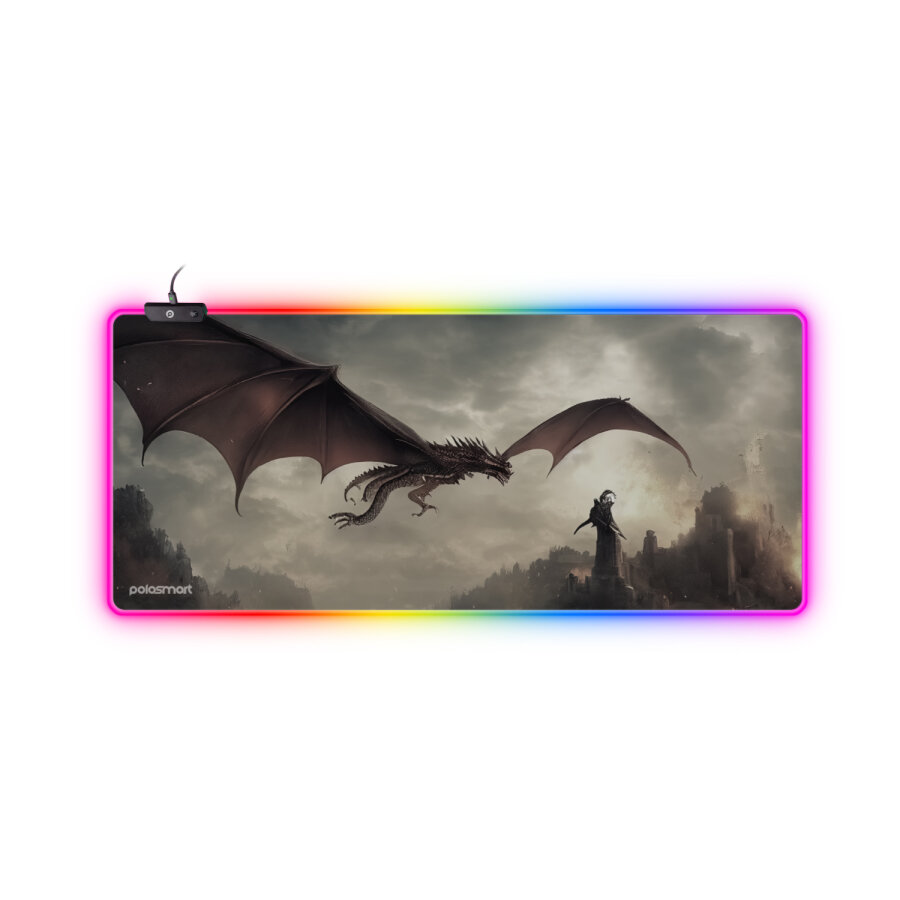 Polosmart PGM21 RGB Işıklı Mouse Pad - 1