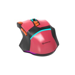 Polosmart PGM30 Kablolu RGB Led Aydınlatmalı 7200 DPI Gaming Oyuncu Mouse Kırmızı - 3
