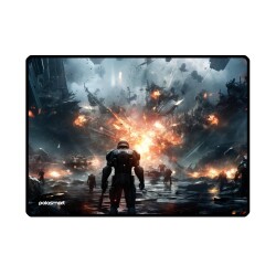 Polosmart PGM31 35x25 cm Oyuncu Mouse Pad 4 mm Kalın Mikro Dokuma Kaydırmaz Kauçuk Taban - Polosmart