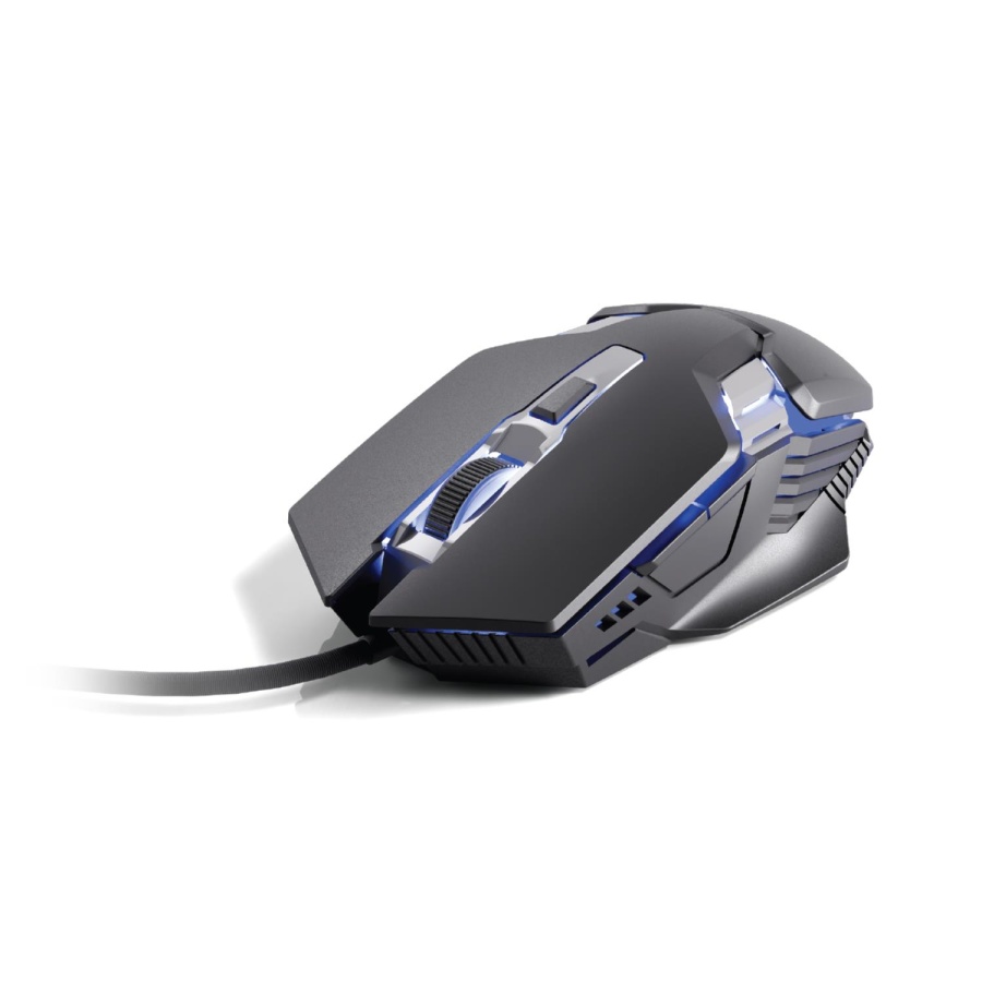 Polosmart PGM37 Kablolu RGB Led Aydınlatmalı 6 Tuşlu 3600DPI Gaming Oyuncu Mouse Siyah - 1