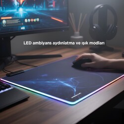 Polosmart PGM40 Işıklı Gaming Mousepad - 3