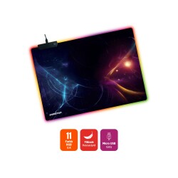 Polosmart PGM40 Işıklı Gaming Mousepad - 2