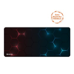 Polosmart PGS305 90x40 cm XL Oyuncu Mouse Pad 4 mm Kalın Kaydırmaz Kauçuk Taban Yüksek Hassasiyetli - Polosmart