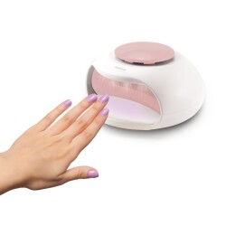 Polosmart PSC69 Oje Kurutucu UV Işık Vantilatörlü Hızlı Kalıcı Oje Kurutucu Pembe - 2