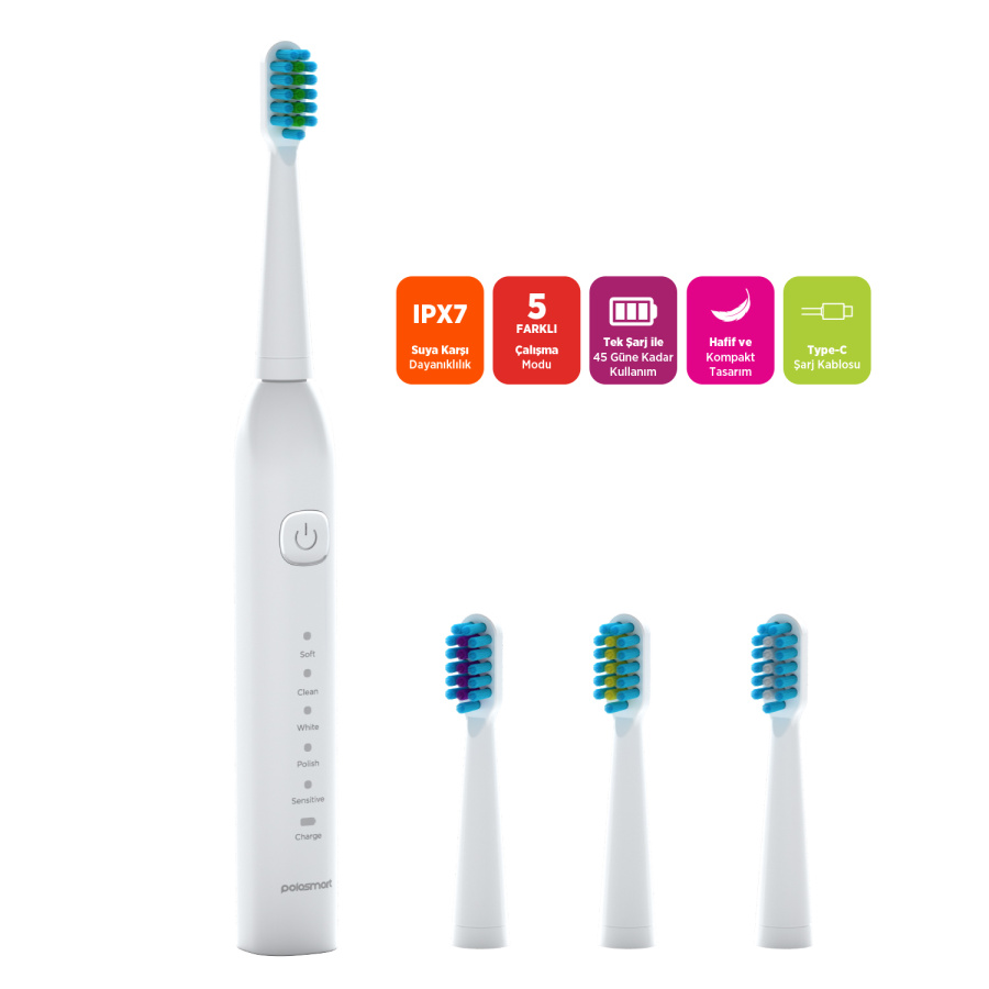 Polosmart PSC74 Şarjlı Diş Fırçası - 2