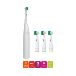Polosmart PSC81 Şarjlı 5 Modlu IP67 Suya Dayanıklı Diş Fırçası Beyaz - 2