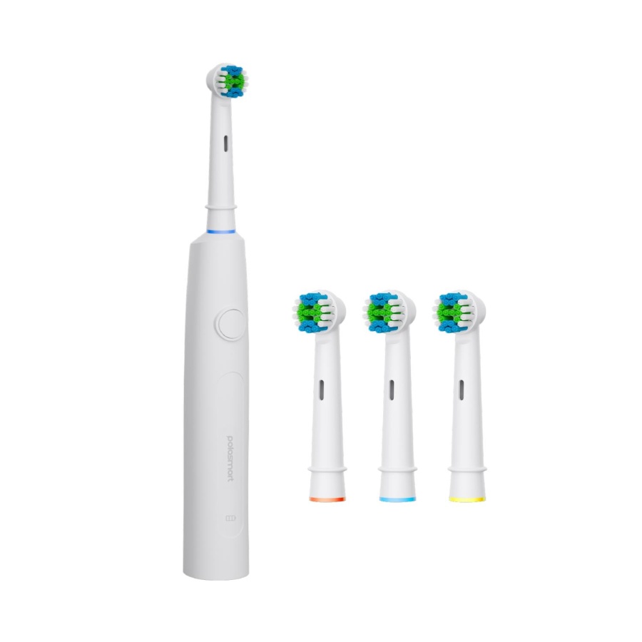 Polosmart PSC83 Şarjlı 5 Modlu IP67 Suya Dayanıklı Diş Fırçası Beyaz - 1