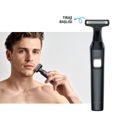 Polosmart PSC89 Pilli IPX6 Su Geçirmez Erkek Vücut Bakım Cihazı - 3