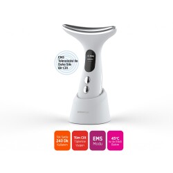 Polosmart PSC95 Şarjlı Dijital Ekranlı Yüz & Boyun Bakım Cihazı Beyaz - 2