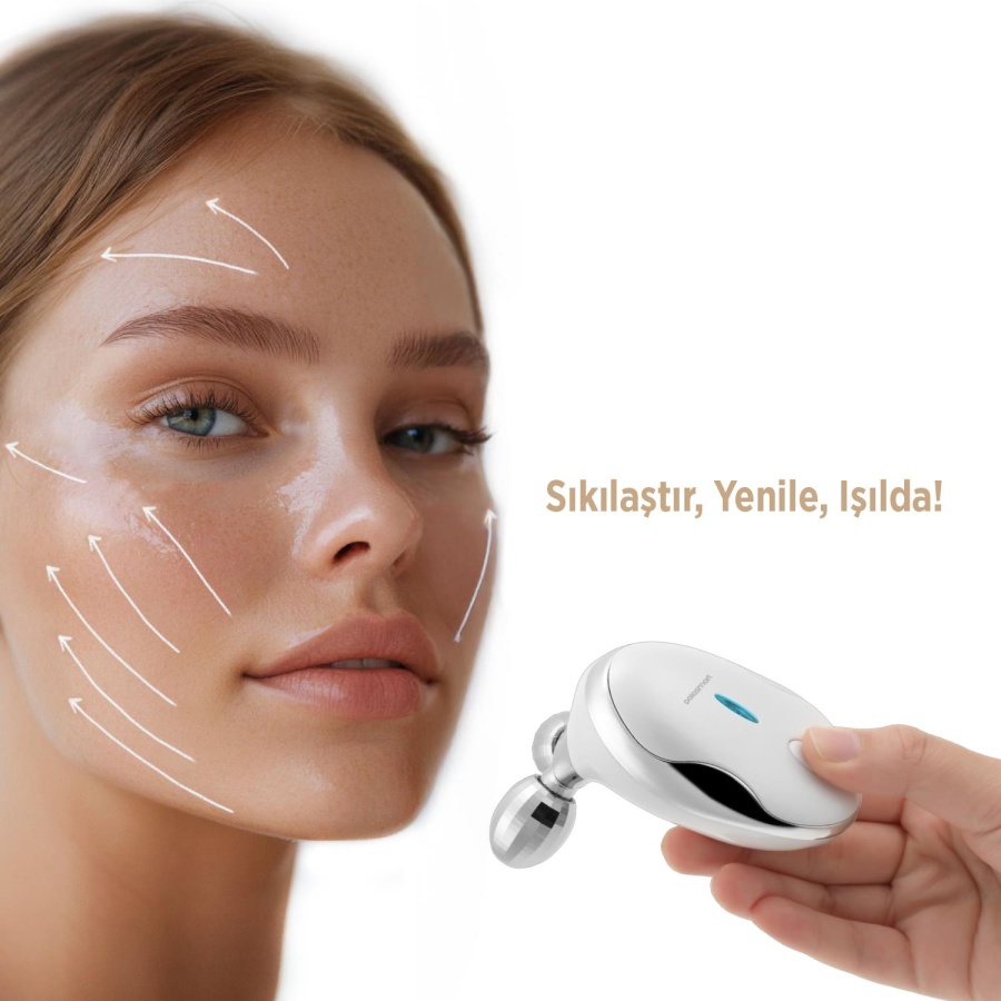 Polosmart PSC96 Şarjlı Yüz & Boyun Bakım Cihazı Beyaz - 5