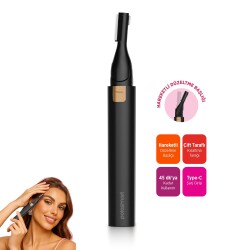 Polosmart PSC98 Şarjlı Kaş Düzeltici Siyah - 2