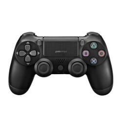 Polosmart PSG05 Kablosuz PS4 Oyun Kolu Siyah - 1