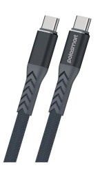 Polosmart PSM104 Type-C to Type-C Şarj ve Data Kablosu Siyah - 1