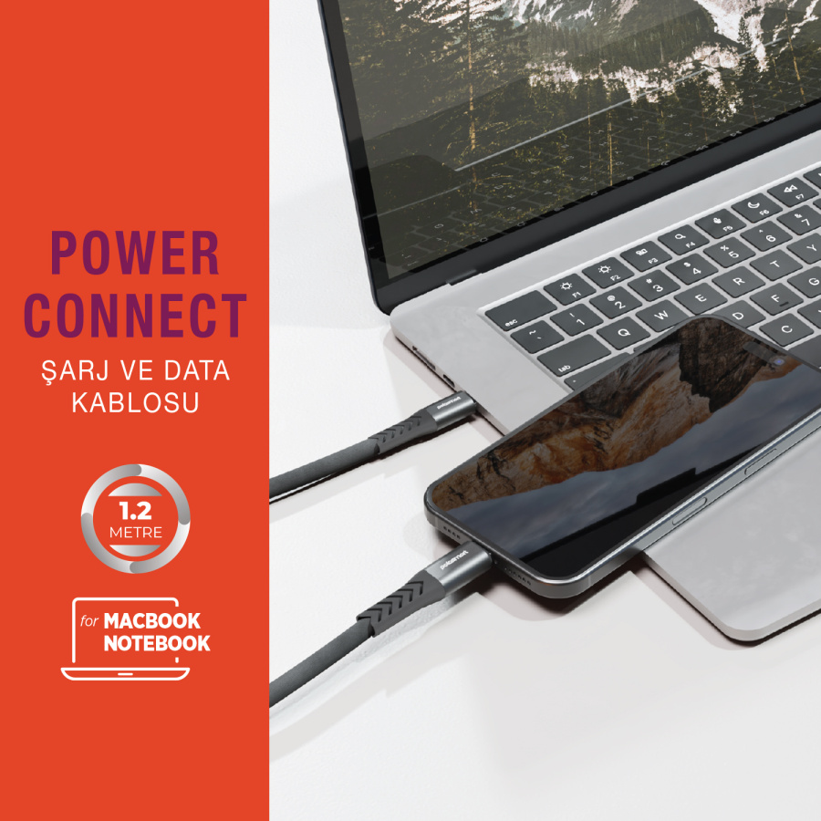 Polosmart PSM117 Şarj Kablosu Type-C To Type-C - 3
