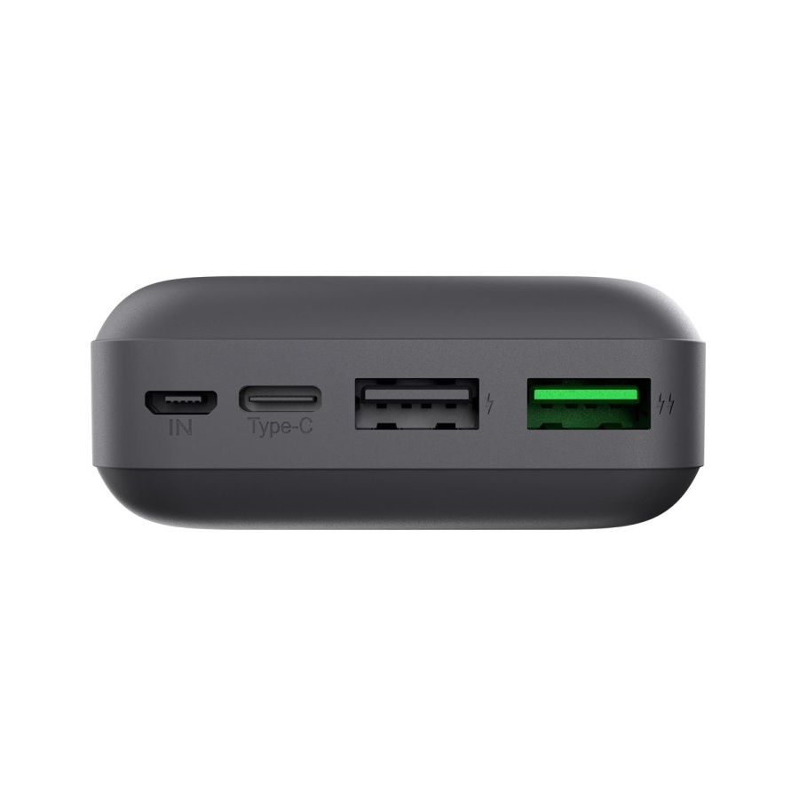 Polosmart PSM128 Micro USB Type-C Girişli 20.000 mAh Taşınabilir Şarj Cihazı Powerbank Gri - 2