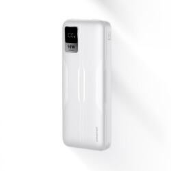 Polosmart PSM130 Taşınabilir 20W PD Çıkışı Dijital Göstergeli Şarj Cihazı Powerbank 10.000 mAh Beyaz - 2