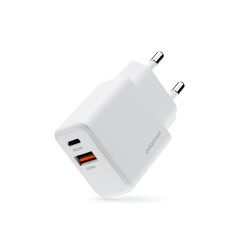 Polosmart	PSM136 Duvar Şarjı 20W PD+ USB3.0	 - 1
