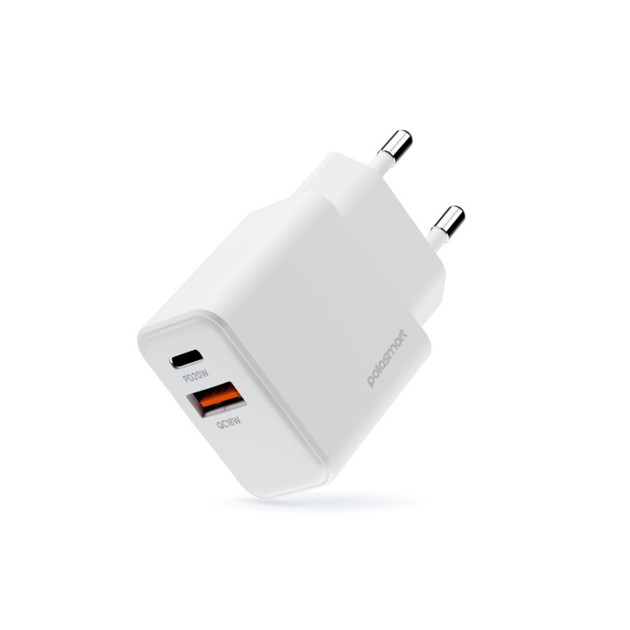 Polosmart	PSM136 Duvar Şarjı 20W PD+ USB3.0	 - 1
