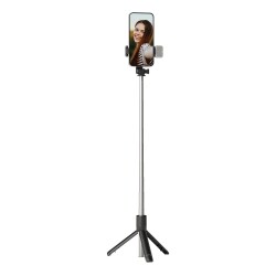 Polosmart PSM137 Işıklı Uzaktan Kumandalı Tripod Siyah - 2