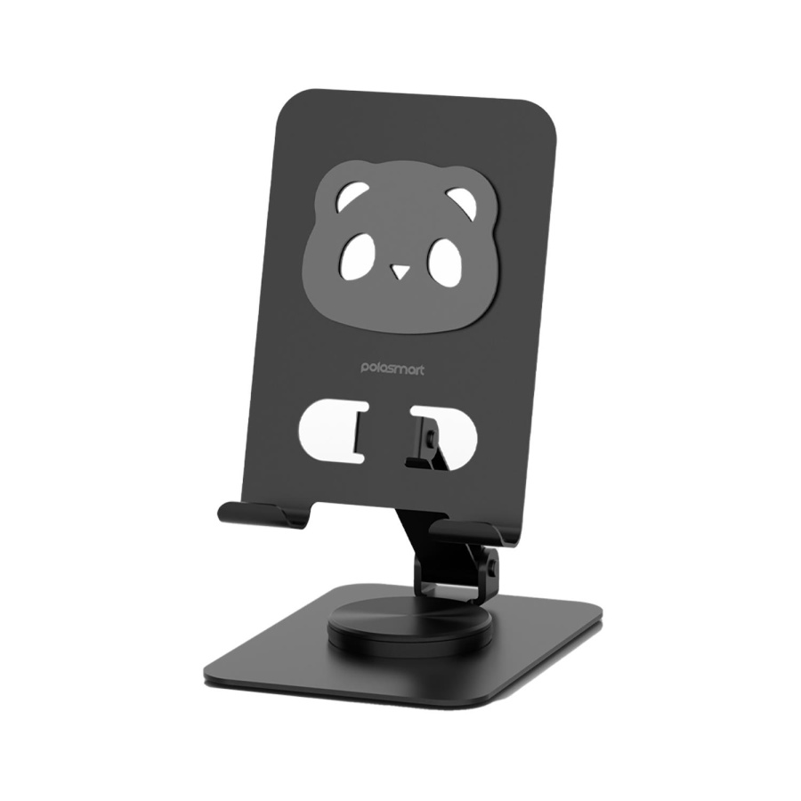 Polosmart PSM141 Telefon Tablet Standı 360° Ayarlanabilir 1000g Taşıma Kapasiteli Siyah - 2