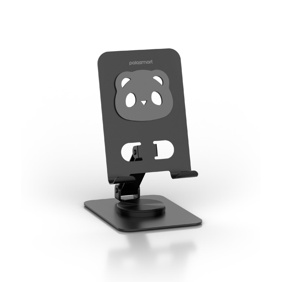 Polosmart PSM145 Telefon Tablet Standı 360° Ayarlanabilir 1000g Taşıma Kapasiteli Siyah - 3