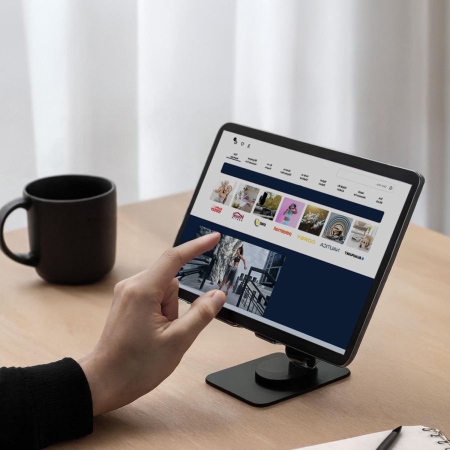 Polosmart PSM145 Telefon Tablet Standı 360° Ayarlanabilir 1000g Taşıma Kapasiteli Siyah - 4