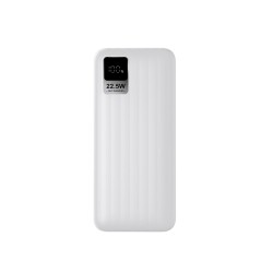 Polosmart PSM148 Taşınabilir 20W PD Çıkışı Dijital Ekranlı Şarj Cihazı Powerbank 10.000 mAh Beyaz - 3